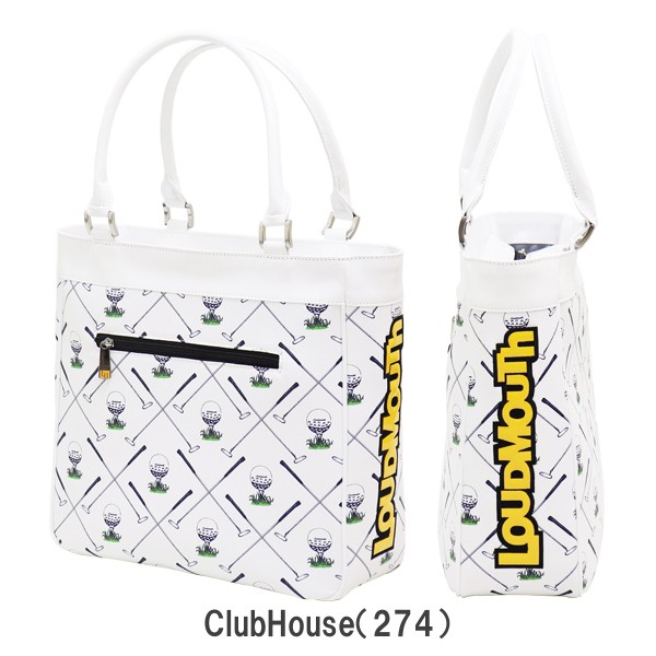 のものと LOUDMOUTH (ボストンバッグ)の通販はau PAY マーケット - ゴルフアトラス|商品ロットナンバー:467480139 ラウドマウス LM-TB0005 トートバッグ のものと