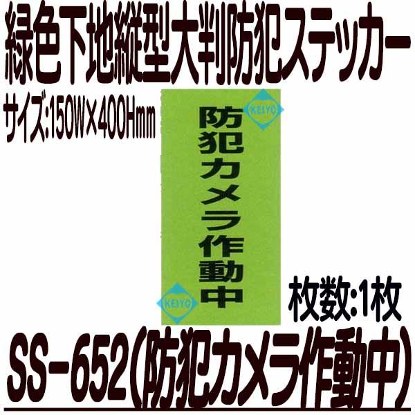 SS-652【防犯カメラ作動中】
