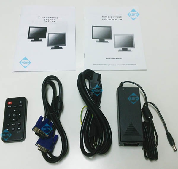 AMT-17【HDMI/VGA/BNC入力搭載17インチTFT液晶モニター】