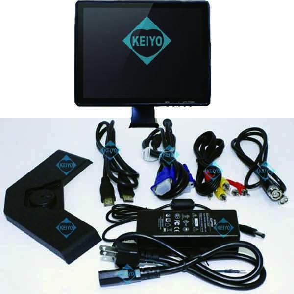 MNT-150HVBR【HDMI/VGA/BNC/AV入力搭載15インチTFT液晶モニター】