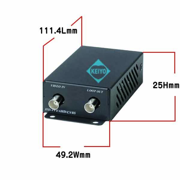 TVC-ADHD1【HDTVI・AHD信号対応ループ出力付CVBSコンバーター】