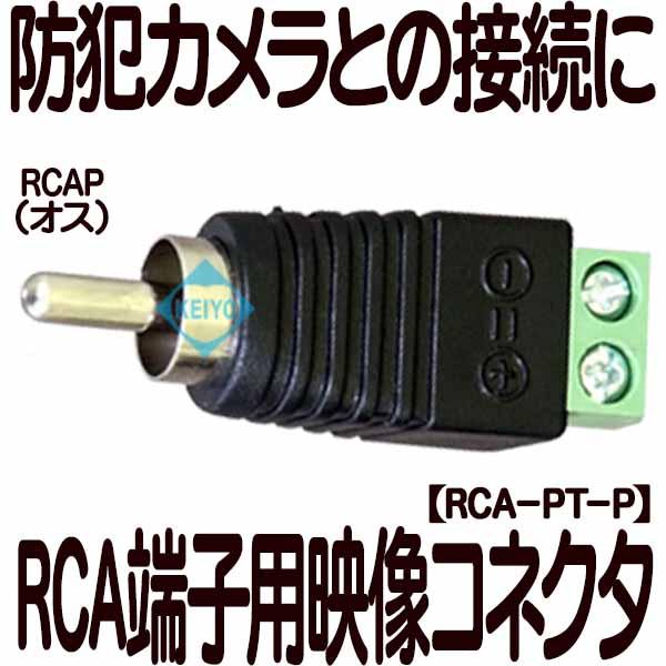 RCA-PT-P【RCA用ネジ式接続オスコネクタ】