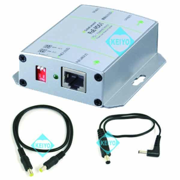 PoE-PD01【ネットワークカメラ用DC5V/2.0A/DC12V/1.0A出力対応PoEスピリッター】