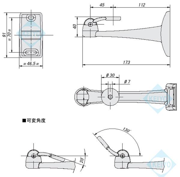 TCB-1【防犯カメラ用ブラケット】