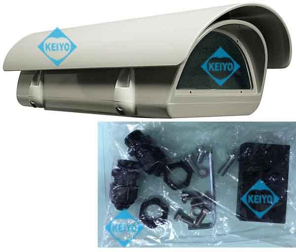 THS-VEC210（VERSO）【IP66準拠ポリカーボネート製サイドオープン型カメラハウジング】