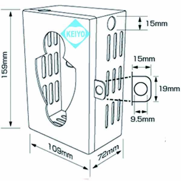 ラディアント2Kセキュリティーボックス（TL-B8000）【トレイルカメラ用セキュリティーボックス】
