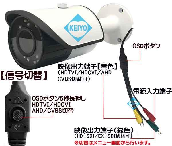 ASC-HB1080MZ【248万画素屋外防雨型赤外線付電動ズームレンズ搭載バレット型カメラ】