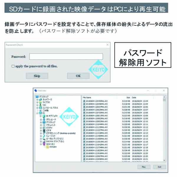 ASW-AHD2200【SDXC128GB対応フルHD録画街頭防犯向けSDカードカメラ】