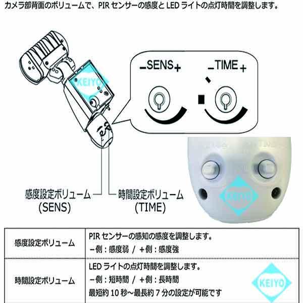 MT-SL03-W【MicroSDHC32GB対応センサーライトビデオカメラ】
