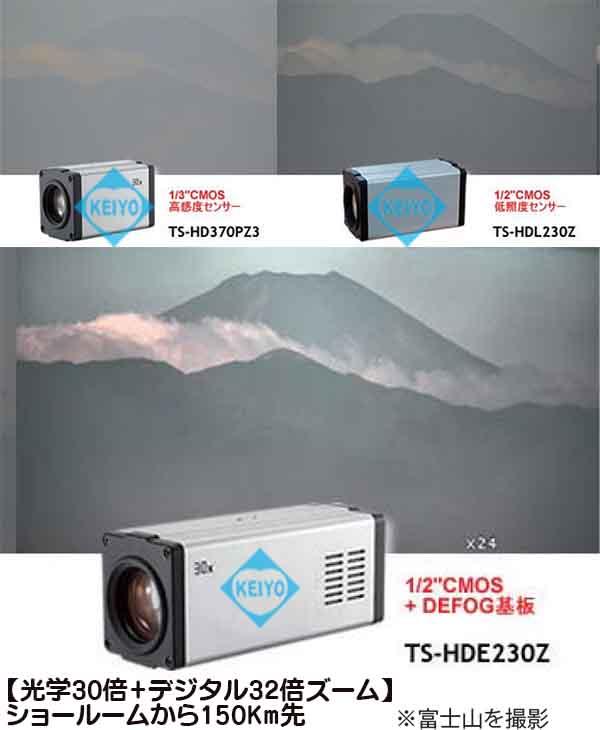 TS-HDE230EZN【HD-SDI/EX-SDI/IP方式対応光学30倍1/2インチ低照度イメージエンハンストズームカメラ】