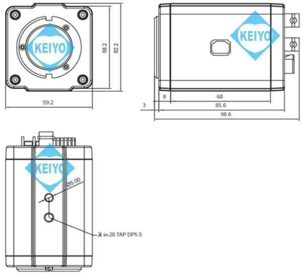 TS-HDL200【HD-SDI/EX-SDI方式対応1/2インチ低照度CSマウントカメラ】