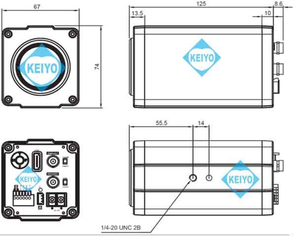 TS-HDL230Z【HD-SDI/EX-SDI方式対応光学30倍1/2インチ低照度ズームカメラ】