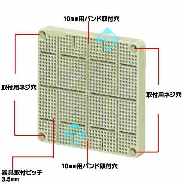 BPF-1212M【パワーバンド取付対応取付自在板】