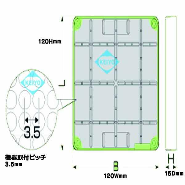 BPF-1212M【パワーバンド取付対応取付自在板】
