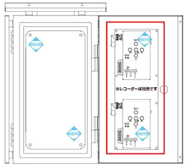 KD-203512【屋外設置対応SDードレコーダー用収納ボックス】
