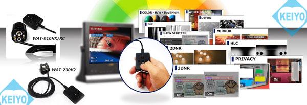 RC-01【Watec社カメラ用5Key有線リモコン】