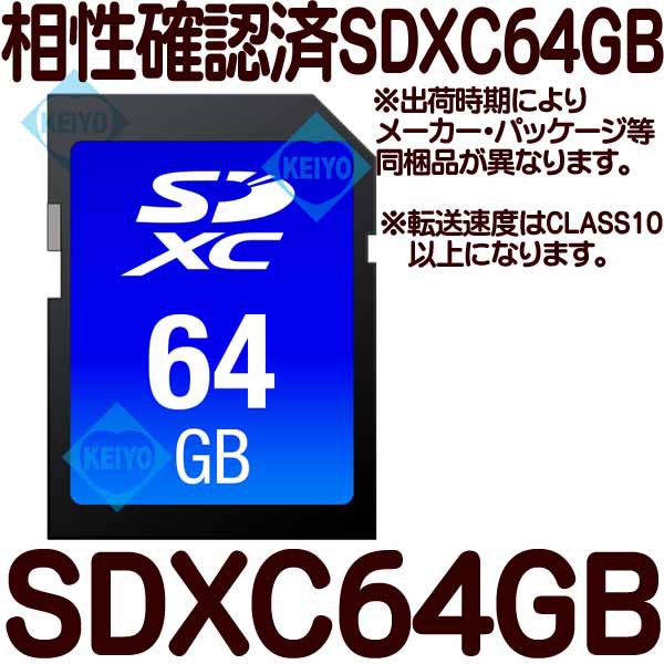 SDXC64GB【相性確認済SDXC64GBカード】