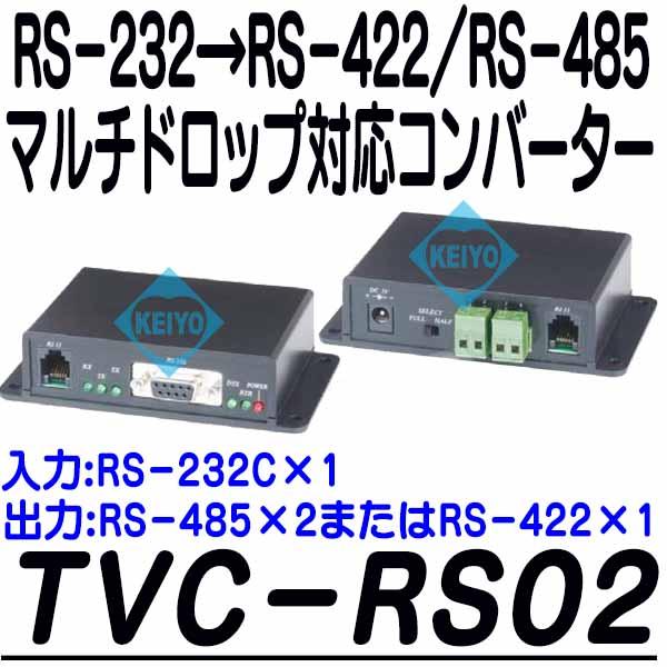 TVC-RS02【RS-232/RS-422・RS-485コンバーター】