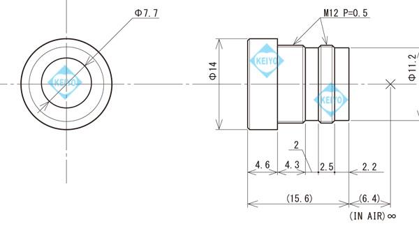 06250BC-12【WAT-230V2(G3.7)・WAT-240E(G3.8)専用交換レンズ】