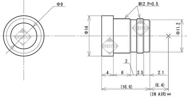 3820BC-12【WAT-230V2(G3.7)・WAT-240E(G3.8)専用交換レンズ】
