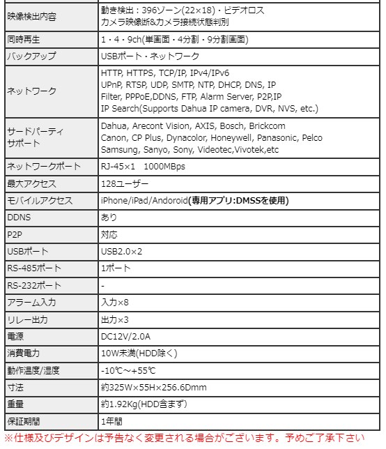 AXR-XVR5108HE-4KL-I3(4TB)