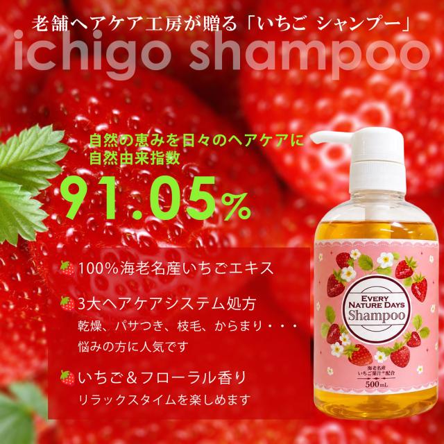 イチゴ シャンプー トリートメント
