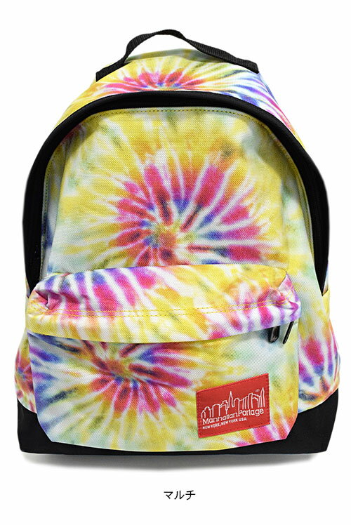 Manhattan Portageマンハッタンポーテージのバッグ Dye Print Fabric Big Apple Backpack01