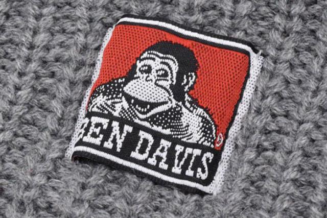 BEN DAVISベンデイビスのニット帽 Patch Knit Cap05