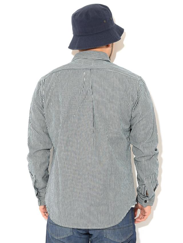 BIG MIKEビッグマイクのシャツ Hickory Stripe Shirt02