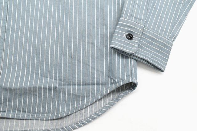 BIG MIKEビッグマイクのシャツ Hickory Stripe Shirt06