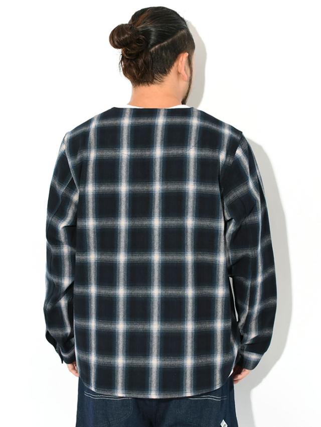 BIG MIKEビッグマイクのカーディガン Heavy Flannel Cardigan02