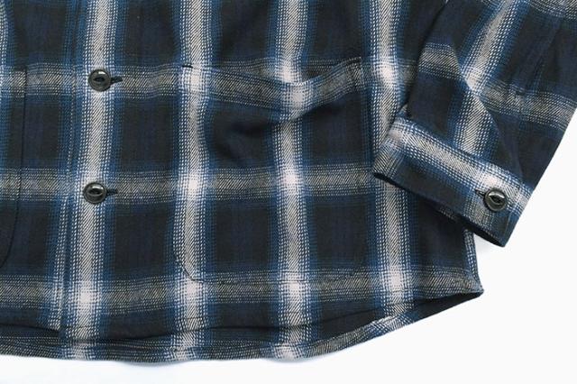 BIG MIKEビッグマイクのカーディガン Heavy Flannel Cardigan06