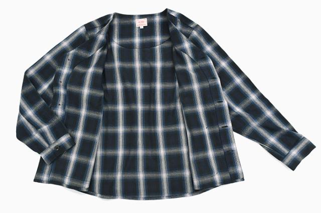 BIG MIKEビッグマイクのカーディガン Heavy Flannel Cardigan07