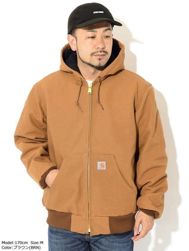 Carharttカーハートのジャケット Loose Fit Duck Insulated Flannel Lined Active02