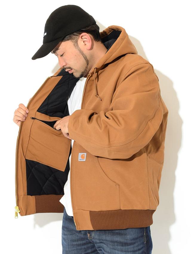 Carharttカーハートのジャケット Loose Fit Duck Insulated Flannel Lined Active04