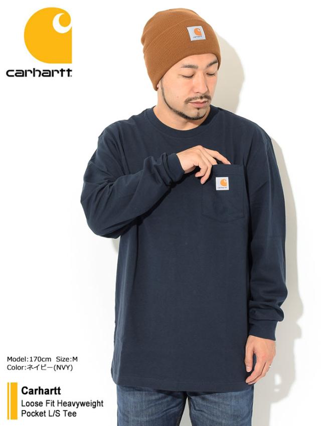 CarharttカーハートのTシャツ Loose Fit Heavyweight Pocket01