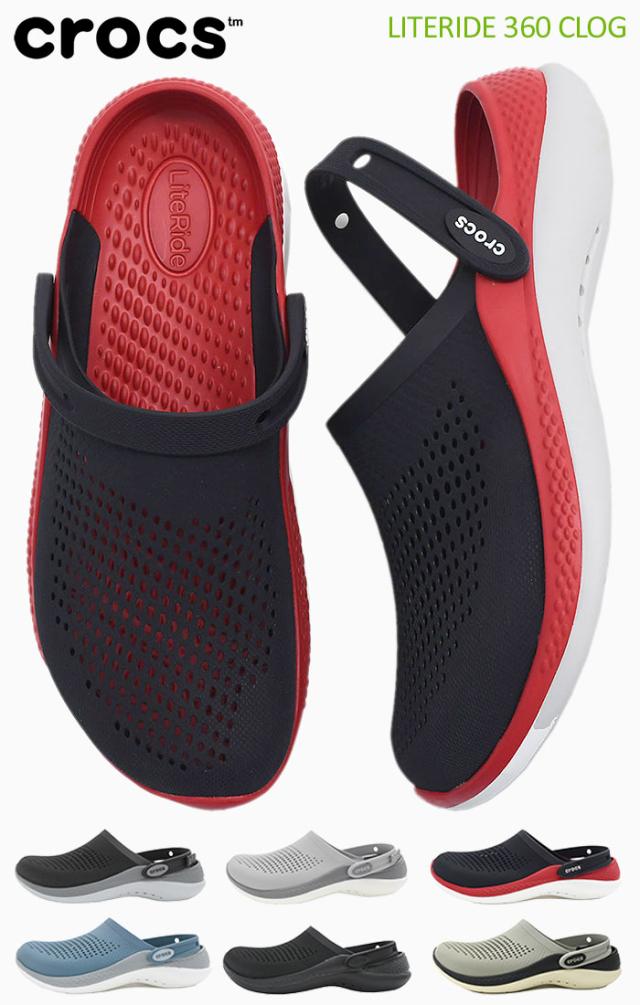 crocsクロックスのサンダル ライトライド 360 クロッグ01