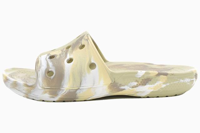 crocsクロックスのサンダル クラシック クロックス マーブル スライド06