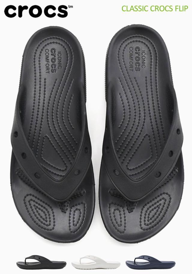 crocsクロックスのサンダル クラシック クロックス フリップ01