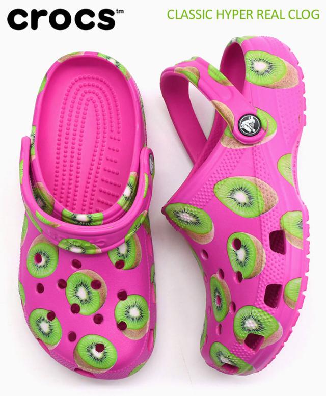 crocsクロックスのサンダル クラシック ハイパー リアル クロッグ01