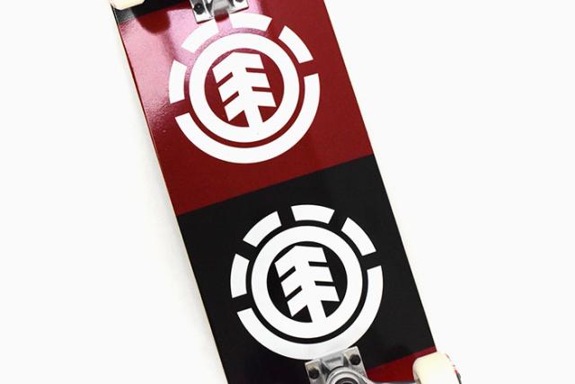 エレメント ELEMENT スケボー スケートボード コンプリート デッキ Quadrant Black Red ( 8.0inch 8.0インチ 完成品 組み立て済み コンプリートセット ブランド メーカー sk8 COMPLETE 大人 初心者 おすすめ BC027-434 )