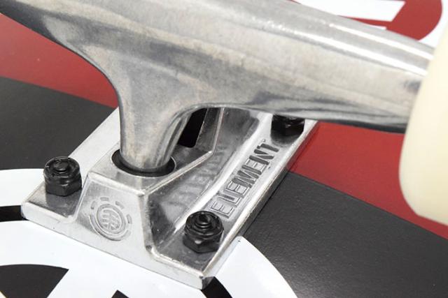 エレメント ELEMENT スケボー スケートボード コンプリート デッキ Quadrant Black Red ( 8.0inch 8.0インチ 完成品 組み立て済み コンプリートセット ブランド メーカー sk8 COMPLETE 大人 初心者 おすすめ BC027-434 )