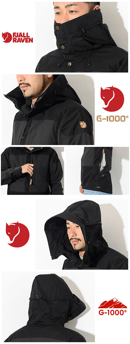 FJALLRAVENフェールラーベンのジャケット Keb04