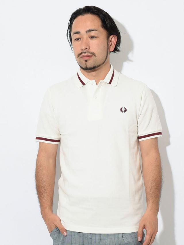FRED PERRYフレッドペリーのポロシャツ M2 Single Tipped Fred Perry Polo Shirt02
