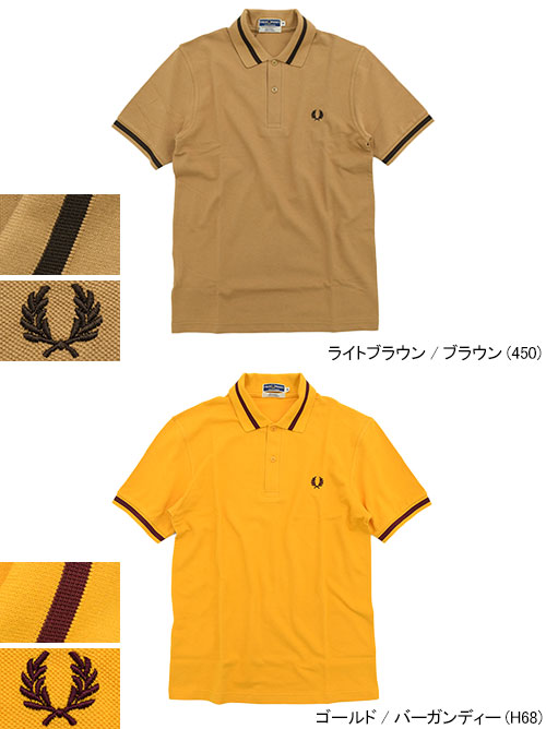 FRED PERRYフレッドペリーのポロシャツ M2 Single Tipped Fred Perry Polo Shirt07