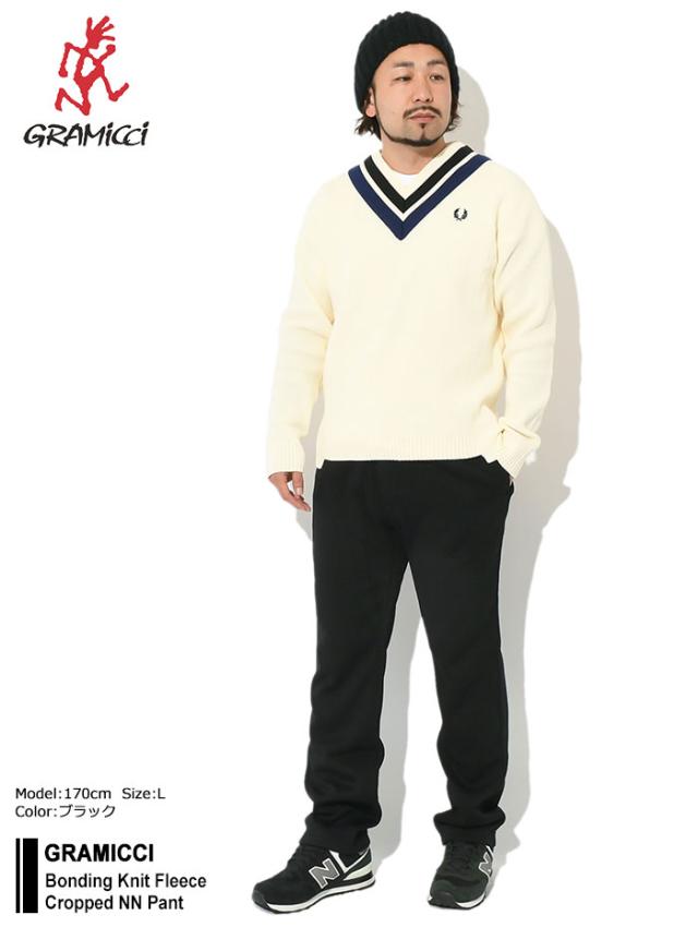 GRAMICCIグラミチのパンツ Bonding Knit Fleece Cropped NN Pant01