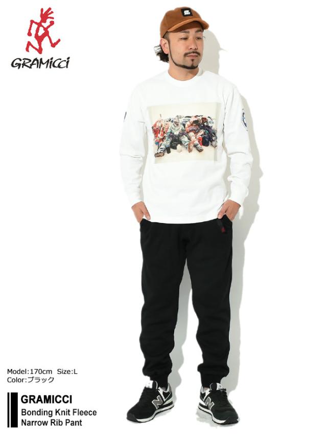 GRAMICCIグラミチのパンツ Bonding Knit Fleece Narrow Rib Pant01