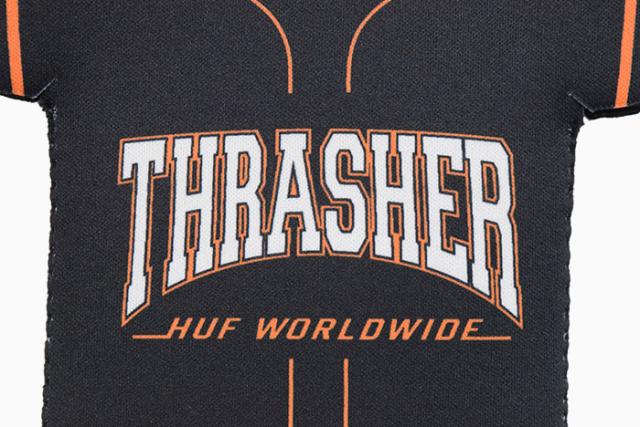 HUFハフのクージー THRASHER Jersey Koozie02