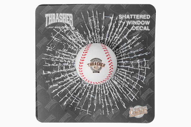 HUFハフのステッカー THRASHER Grand Slam Ball Sticker01