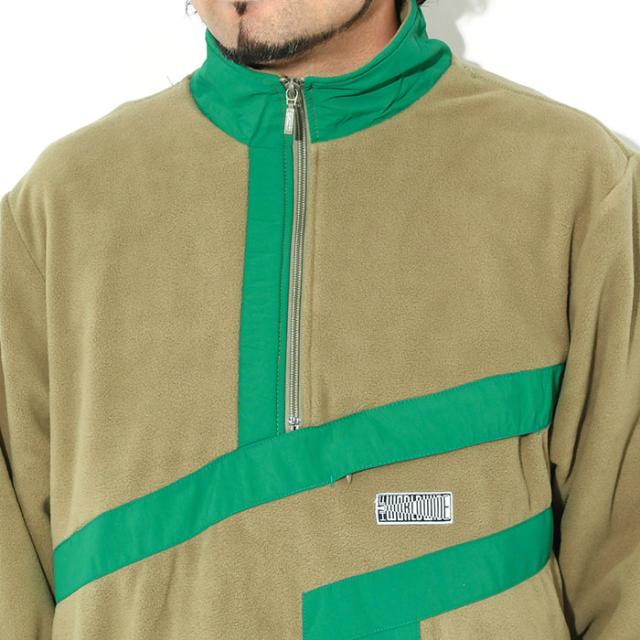 HUFハフのジャケット Range Quarter Zip Polar Fleece04